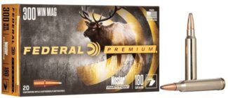 FEDERAL 300 WIN MAG 180GR NOSLER PARTITION