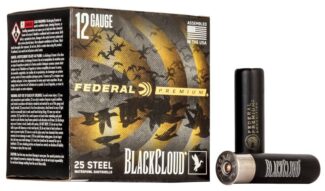 FEDERAL PREMIUM BLACK CLOUD WATERFOWL SHOTSHELLS 12GA 3-1/2