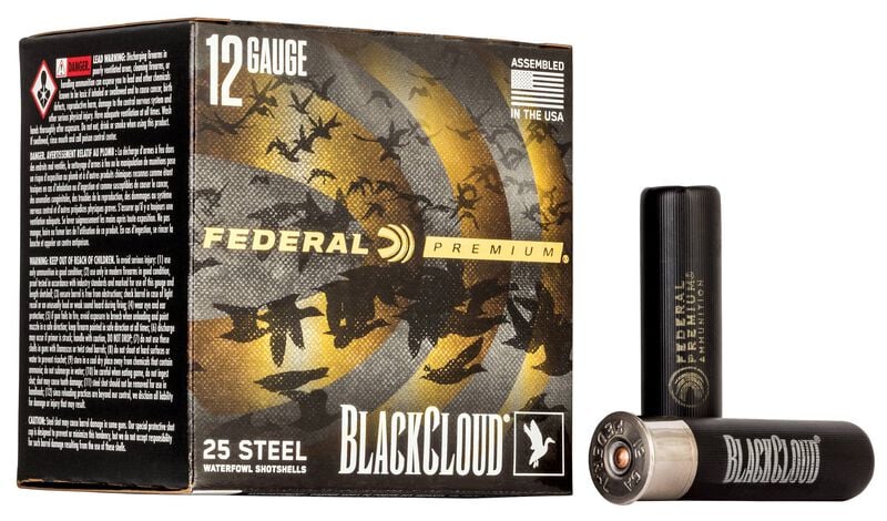FEDERAL PREMIUM BLACK CLOUD WATERFOWL SHOTSHELLS 12GA 3-1/2