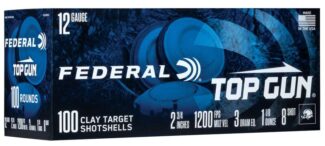 FEDERAL TOP GUN 100 ROUNDS