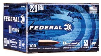 FEDERAL 223 REM 53GR HORNADY V-MAX