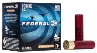 FEDERAL SPEED-SHOK HIGH VELOCITY STEEL 12GA 3-1/2 1-3/8OZ 4