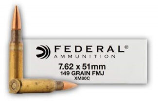 FEDERAL 7.62X51 149 GR FMJ