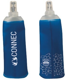 CONNEC 450ML COLLAPSIBLE SOFT WATER BOTTLE 2PCS