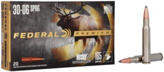 FEDERAL 3006 SPRG 165GR NOSLER PARTITION