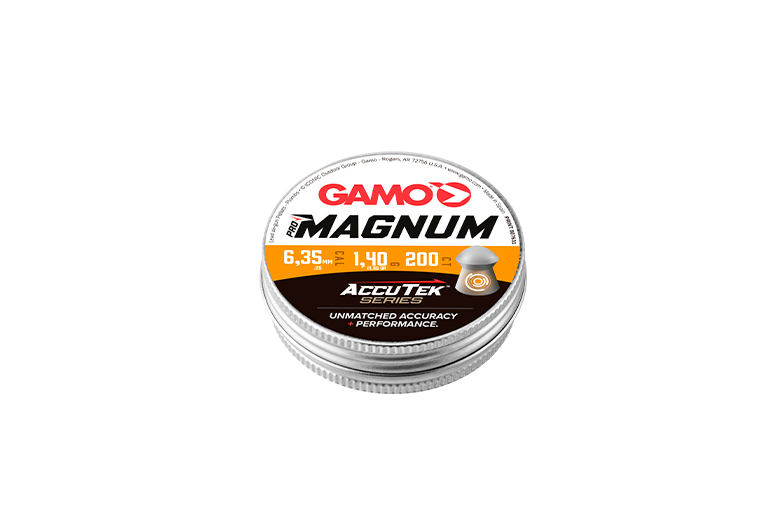 GAMO PRO MAGNUM Accu Tek pellets .25CAL 200PK 21.8GR