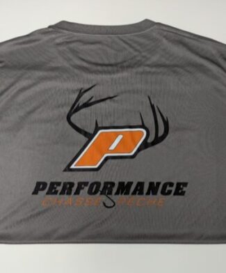 PERFORMANCE T-SHIRT DRY-FIT GRIS LOGO
