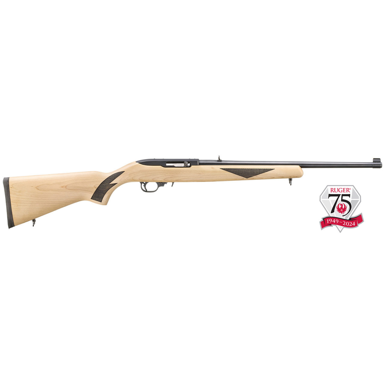 RUGER 10/22 SPORTER WOOD 75TH 22LR