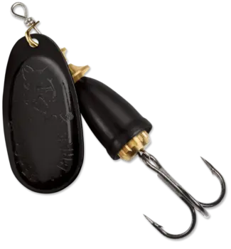 BLUE FOX Classic Vibrax 00 Painted 7/64 Black / Black