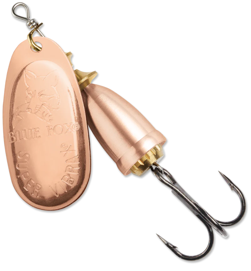 BLUE FOX Classic Vibrax 01 Plated 1/8 Copper / Copper