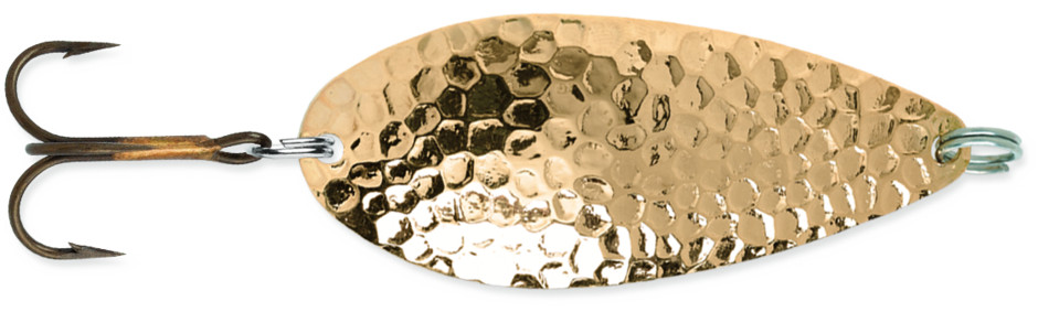 BLUE FOX Strobe Tear Drop Spn 3/4 Hammered Brass