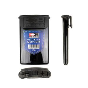 BOHNING POCKET QUIVER 6 ARROW BLACK