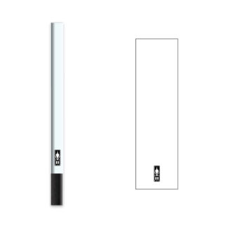 BOHNING Wrap 4po xs white 12pk