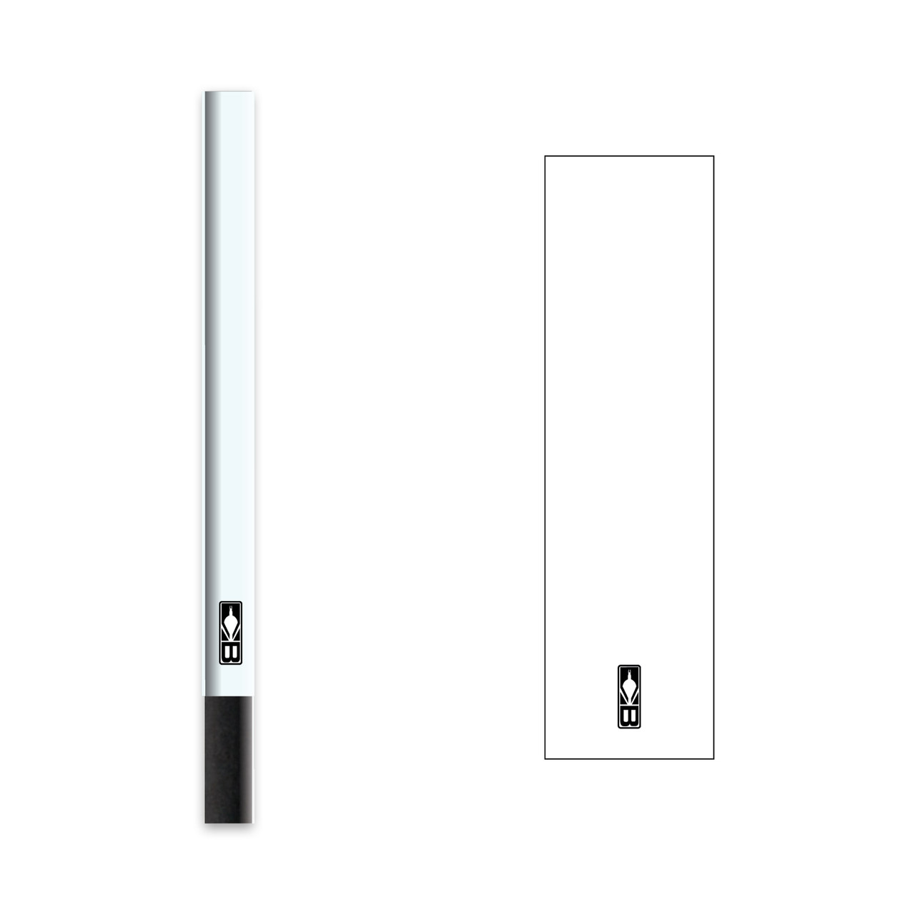 BOHNING Wrap 4po xs white 12pk