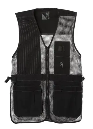 BROWNING VEST TRAPPERCREEK BLK/GRAY