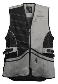 BROWNING VEST ACE SHOOTING GRAY/BLACK