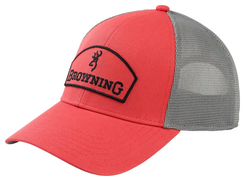 BROWNING CAP EMBLEM CORAL – Image 3