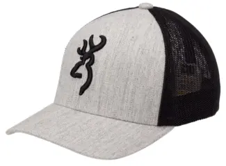 BROWNING CAP COLSTRIP MESH CHARC L/XL