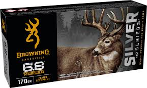 BROWNING AMO 6.8 WESTERN 170GR SILVER SERIES
