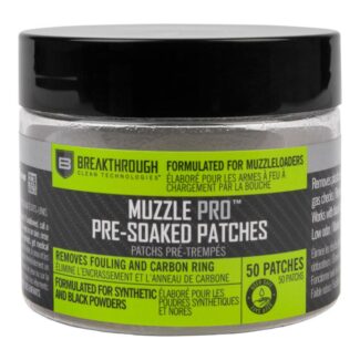 Breakthrough BCT - Muzzle Pro Round Pre-Soaked Cleaning Patc