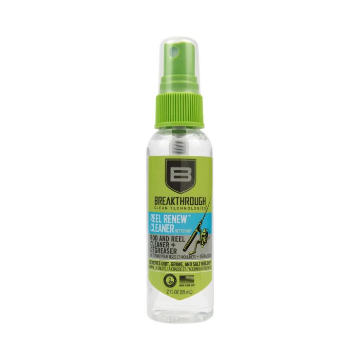 Breakthrough BCT - Reel Renew Cleaner - 2oz Pump Spray Bottl