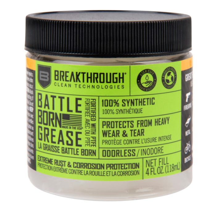 Breakthrough Battle Born Grease With Ptfe - 4oz Jar