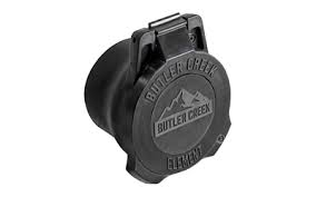 BUTLER CREEK Element Scope Cap Objective 56mm Black Clam