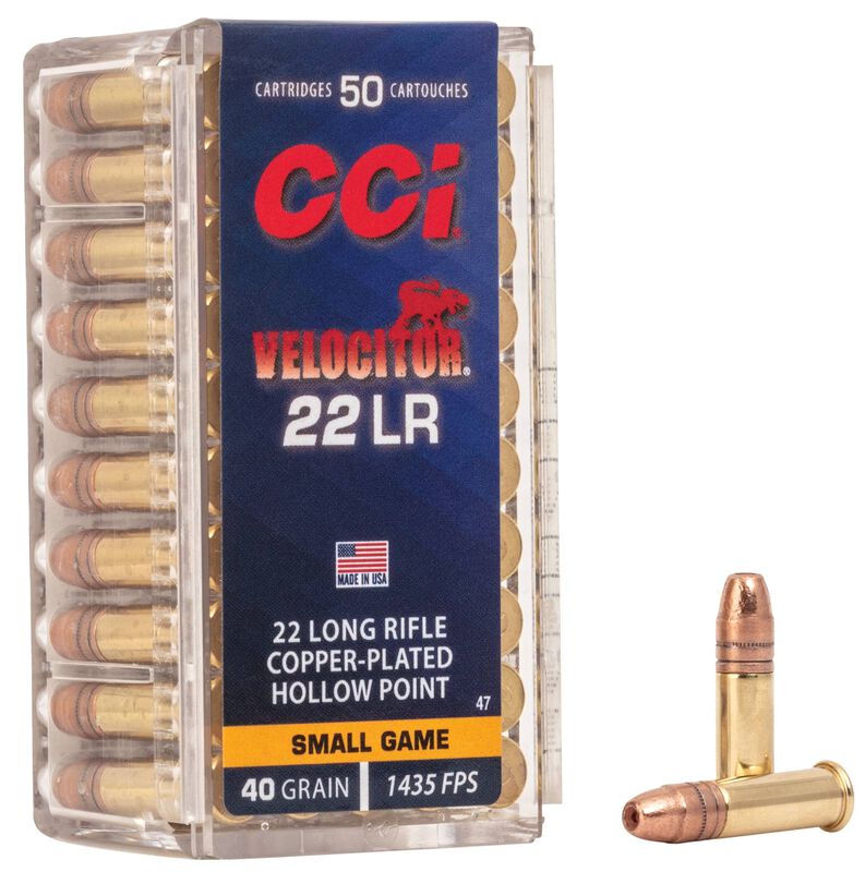 CCI 22 LR VELOCITOR 40GR CPHP
