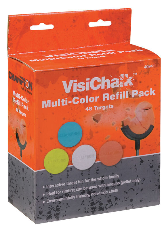 Champion Visichalk Multi Color Targets Refill Box