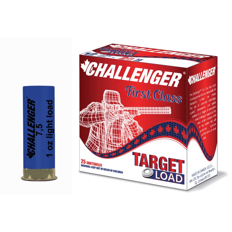 CHALLENGER 12 GA Light load 1oz 2,75 no.8