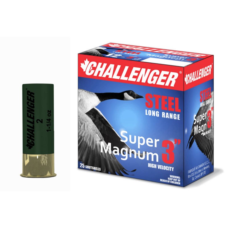 CHALLENGER 12 GA Steel Super Magnum 3 1-3/8oz 3 no.BB