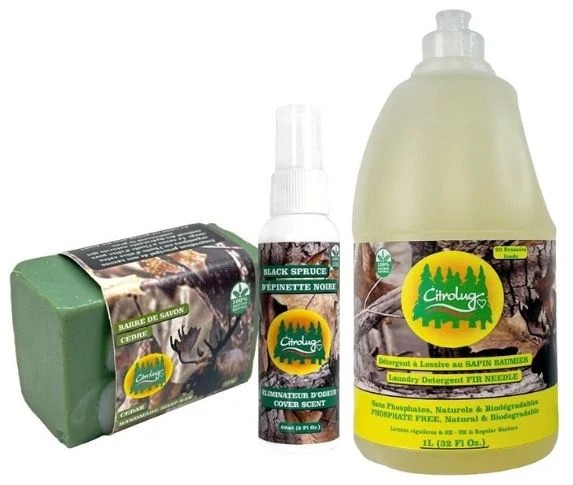 CITROBUG KT CHASSE DÉTERGENT SAVON ET COVER SCENT