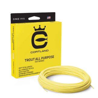Cortland Line C 333 Trout-All Purpose WF6F 90 FT Yellow