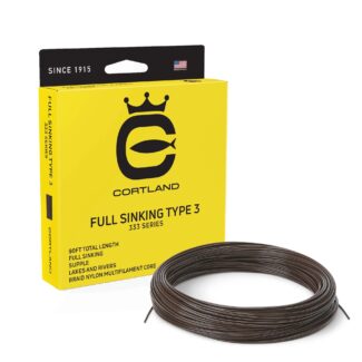 Cortland Line C 333 Full Sinking Type 3 WF5S 90 FT Brown