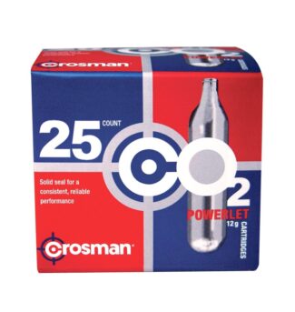 CROSMAN 2311 : Powerlet® 12g CO2 Cartridges 25 Count
