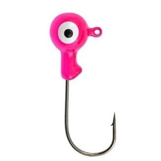 Danielson Jighead 1/16oz, 10/pk, Flourescent Pink