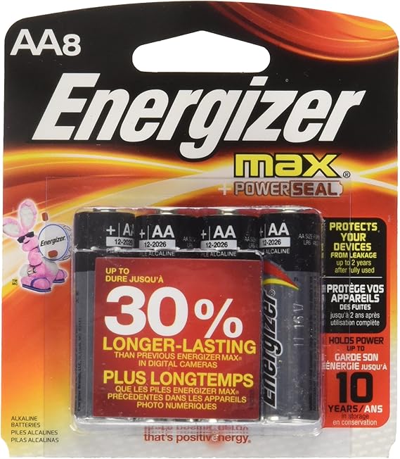 ENERGIZER MAX AA8