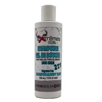 EXTREMES CG Savon gel, corps & cheveux inodore  250ml