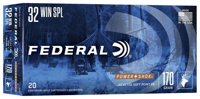 FEDERAL 32 SP 170GR POWER-SHOK SP FN
