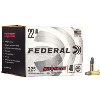 FEDERAL AUTOMATCH .22LR 40GR 325RDS