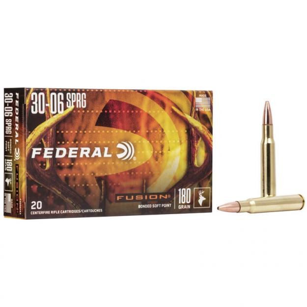 FEDERAL 30-06 SPRG 180GR FUSION
