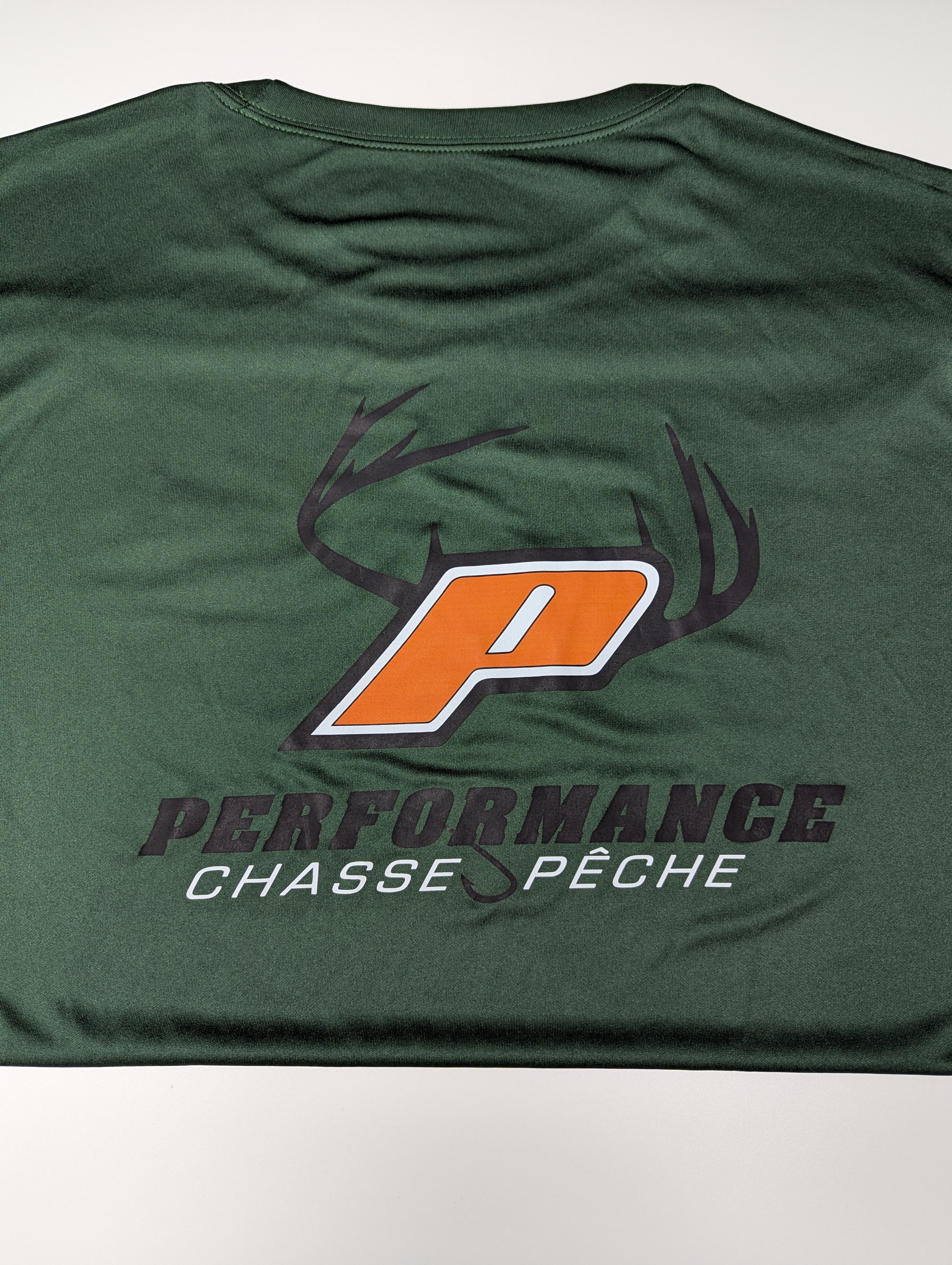 PERFORMANCE T-SHIRT DRY-FIT VERT LOGO