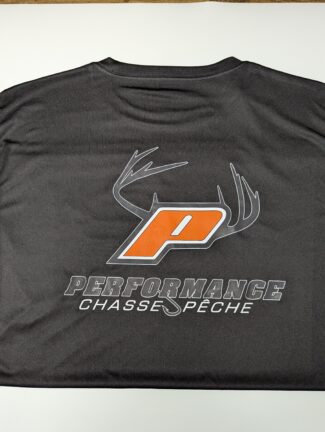 PERFORMANCE T-SHIRT NOIR LOGO