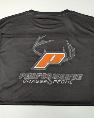 PERFORMANCE T-SHIRT DRY-FIT NOIR LOGO