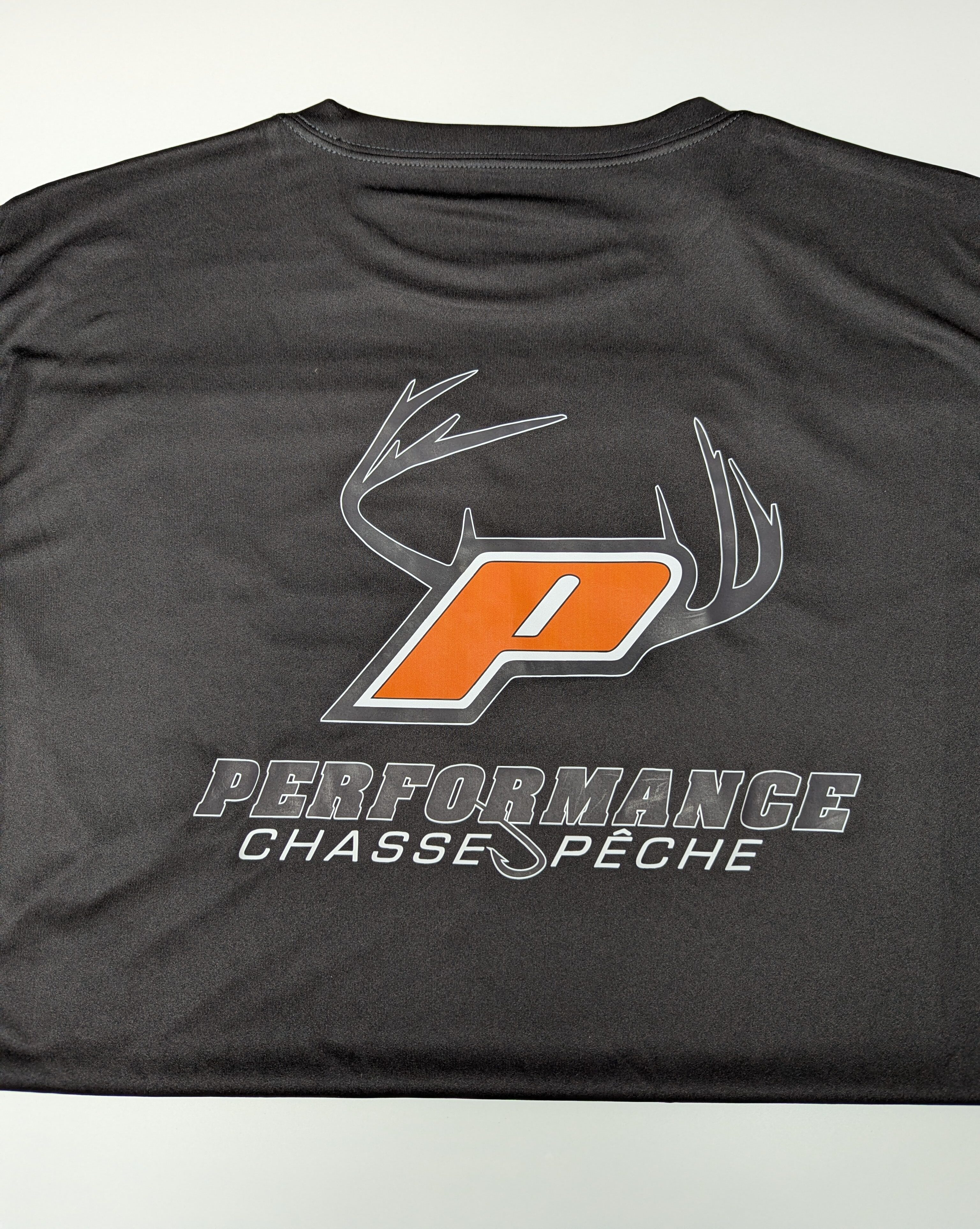 PERFORMANCE T-SHIRT DRY-FIT NOIR LOGO